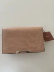 Oroton cruise mini clutch (2018) biscuit texture