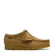 NEW - Official Clarks Originals Wallabee GTX Shoe Oakmoss Nubuck