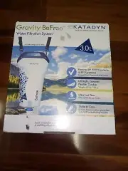 Katadyn Gravity BeFree 3.0L Water Filter, Fast Flow, 0.1 Micron EZ Clean Memb...