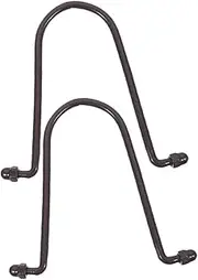 Stylish Rain Chain Hangers 2pcs Rain Chain Gutter Adapter Hooks Metal Rain Chain Install Hooks Garden Hanging Hooks