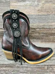 N0005 Women's Ankle Boot with Tassel by Corral
