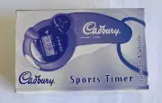 CADBURY Chocolate Promotional Sports Timer Compass + Whistle Stopwatch NEW