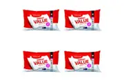8pc Tontine Great Value Sleeping Cotton Medium Pillows Pack 48x73cm White