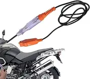 Car Fuse Tester | Heavy Duty Test Light Voltage 6-24V Circuit Tester | Probe Fuse Pen with Extended Spring Wire Electric Tool for Motorcycle