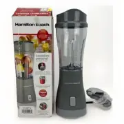 Hamilton Beach Portable Personal Blender Travel Lid for Smoothies Shakes NOB