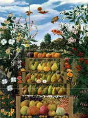 Art Mural Ceramic Bath Backsplash Fruits Tile #326