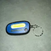 Mini LED Glow Max Keychain Work Light Flashlight. Battery. ITEM#G-COBKY-DB24blue
