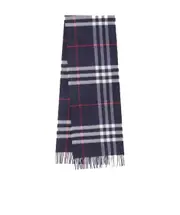 Burberry Mega Checked Scarf One size Blue