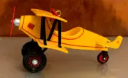 1930 Custom Biplane. Kiddie Car Classic. Hallmark Keepsake Ornament. 2001. New.