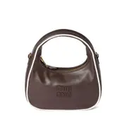 [Miu Miu] Miu Miu Wander Shoulder Bag ONE SIZE BROWN/WHITE