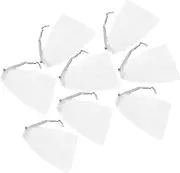 Ipetboom Soap Foaming Bags 8pcs Exfoliating Meshes Facial Cleanser Net Face Scrub for Soft Skin