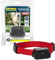 PetSafe Stubborn Dog Fence Collar - Dog Electric Collar Waterproof Receiver, Battery Operated, In Ground Containment for Pets, from The Parent Company of Invisible Fence Brand