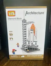 Loz 9384 Diamond Block Space launching center Architecture-Fast Free Shipping