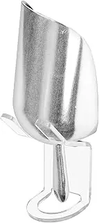 Beautyflier Ice Scoop Holder, Clear Acrylic Holder Ice Maker Scoop for Ice Maker Kitchen Freezer Bar Party Wedding, Large Capacity, Easy Clean, Holder Only
