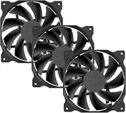 upHere Long Life Computer Case Fan 120mm Cooling Case Fan for Computer Cases Cooling,3-Pack,Black…