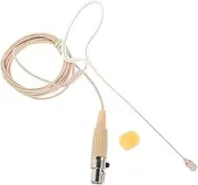 Yardwe Professional Headset Speaker Mic Headset Mic System for Singers over Ear Condenser Microphone for Broadcasters Tv Presenters