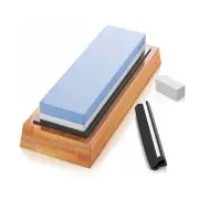Knife Sharpening Stone Kit, Professional Whetstone Knife Sharpener Stone Set,...