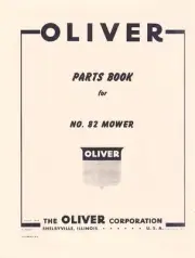 Oliver No. 82 Mower Parts Manual