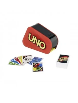 UNO Attack Card Game for Family Night with Card Launcher Feature Lights & Sound