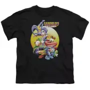 Garfield Tongue of Doom Kids Youth T Shirt Licensed TV Movie Comics Tee Black