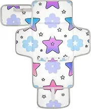 Reusable Diaper Changing Pads with Tissue Pocket Portable Diaper Changing pad for Girl & Boy