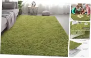 Shag Area Rugs for Bedroom Living Room,8X10 Ultra Soft Fluffy 8x10 Feet Green