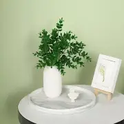 3 Dark Green 13" ARTIFICIAL Eucalyptus STEM FAUX GREENERY Bushes Party Supplies