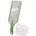 New Prepworks by Progressive Adjust-A-Slice Mandoline Green/White