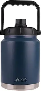 [Oasis] Stainless Steel Double Wall Insulated Jug W/Carry Handle 2.1L - Navy