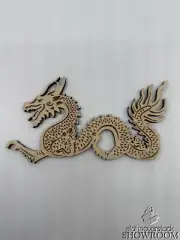Engraved Dragon Wooden Keepsake - Limited Edition 2024 Memento Made in Hawaii