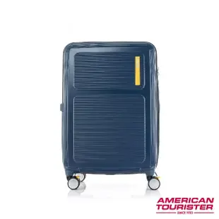 【AMERICAN TOURISTER 美國旅行者】25吋 MAXIVO 2/8抗菌PC防盜拉鍊煞車輪行李箱(多色可選)