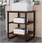 Printer Stand Printer Holder Printer Shelf Printer Shelf 3-Layer Office Rack Scanner Finishing Rack Office Storage Rack Printer Table Printer Rack Printer Shelves (Color : A)