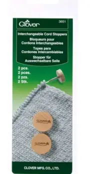 Interchangeable Cord Stoppers 2/Pkg