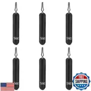 MadBite Tungsten Drop Shot Cylinder Weights, Fishing Sinkers, Sinks Quickly,