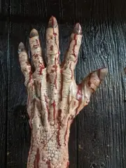 Zombie Silicone Hands / Gloves WFX Not Freddy, Jason, Texas , Cosplay Halloween