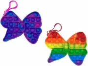 JoJo Siwa, 2 Pack, Push Pop Pop Bubble Fidget Toy, Silicone, Squeeze Sensory
