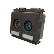 Vimar 16310.10PRESA TV Pas 10DB 2 Out G Vimar Series Gift