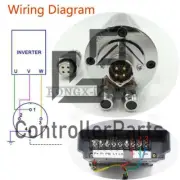NEW 1PCS CNC Water Cooling Spindle Motor Engraving Milling 380VAC GDZ-80-1.5(4)