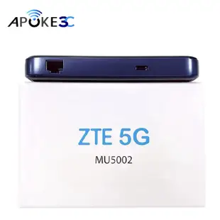 【阿婆K鵝】ZTE MU5002 5G行動分享器 高速3.8Gpbs 支援WiFi6 NSA/SA 行動網卡 MU500