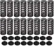Brilluxa Engine Valve Springs Retainers Kit 12.45mm Lift 1.320 Coil Bind BC0070S Replacement for Civic Del Sol 1992‑2000 Valve Springs Alloy Retainers Kit