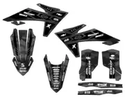2023-2024 XCF APACHE Grey Senge Graphics Kit Compatible with KTM