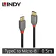 LINDY林帝 USB2.0 TYPE-C/公 TO MICRO-B/公 傳輸線 0.5M