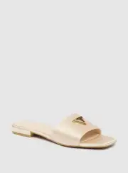 GUESS Women's Nude Tamsea Slide Sandal in Beige Size: 7