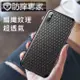 防摔專家 超散熱 iPhone Xs Max 時尚編織紋手機保護殼(黑/6.5吋)