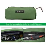 PENGGONG Tools Storage Bag Canvas Zipper Pouch Hand Strap Electrician Tools Bag