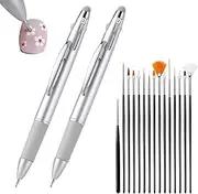 5 in 1 Nail Dotting Pen, Manicure Art Tools in Ballpoint Design, Dotting Tool for Nail Art, NailDotting Tool, for Manicure Diy, Beauty Salons and Diy Enthusiasts (2)