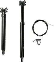 Mountain Bike Dropper Post 31.6mm Aluminum Hydraulic Lock 100-170mm Travel Remote-Controlled Dropper Seatpost for Mountain / Road Bike