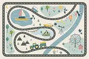 Playmate for Kids, Non-Slip Kids Mat, Colorful Activity Mat, Soft Kids Rug, Kids Floor Mat, Non-Slip Play Mat, Kids Room Rug, Living Room Mat, Bedroom Play Mat, Soft Playmate Rug, Kids Room Mat