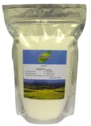 MSM Powder 1kg - Arthritis Aid, Pharmaceutical Grade - 99.9% Pure