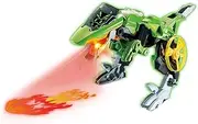 VTech Switch & Go Dinos Rush the Velociraptor Kids Toy, Interactive Preschool Dinosaur Toy, Plane Toy for Kids, 2-In-1 Educational Toy for Children, Dinosaur Toys for Boys & Girls 3, 4, 5, 6+ Year Old